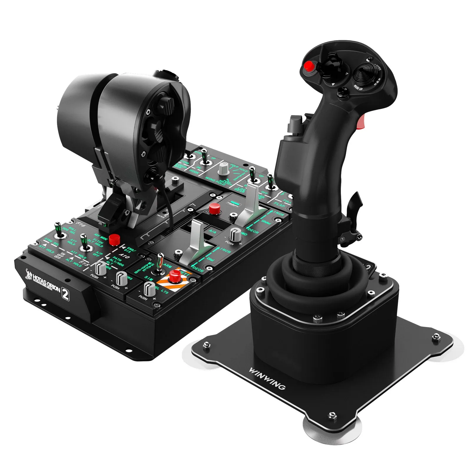 winwing製　フライトスティック Winwing Orion2 HO TAS F15/F18アナログフライトスティックDCSMSFS X