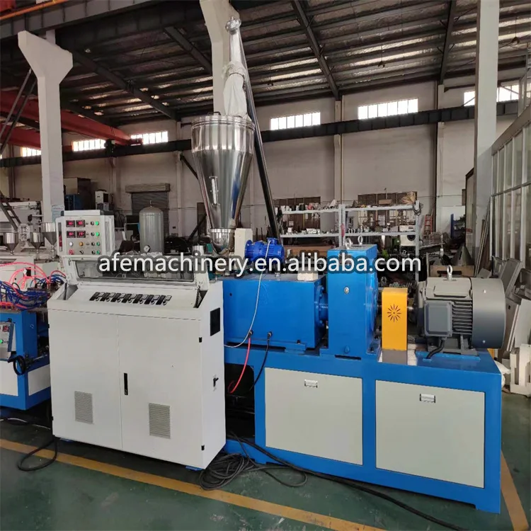 PC Profile LED Tube Light Making Machine for Extruding T3 T5 T8 Different Shapes Two Colors Lampshades