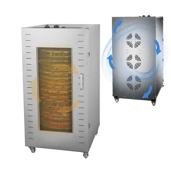 Big Capacity 297L Fruit Vegetable Beef Jerky Drying Machine Commercial Rotary Food Dehydrator