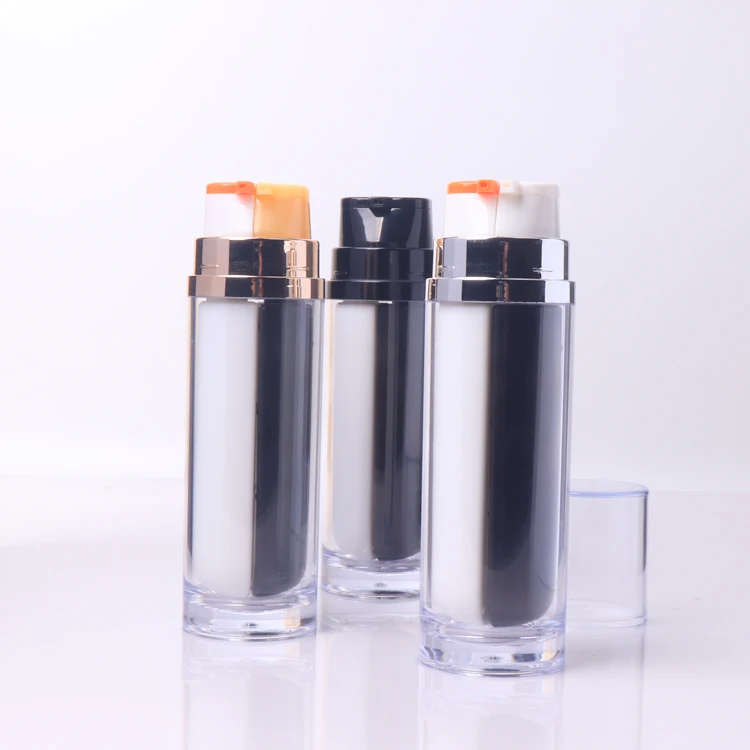 Cosmetic Pump Bottle - Dual Chamber Serum Bottle AB0141