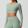 long sleeve-green
