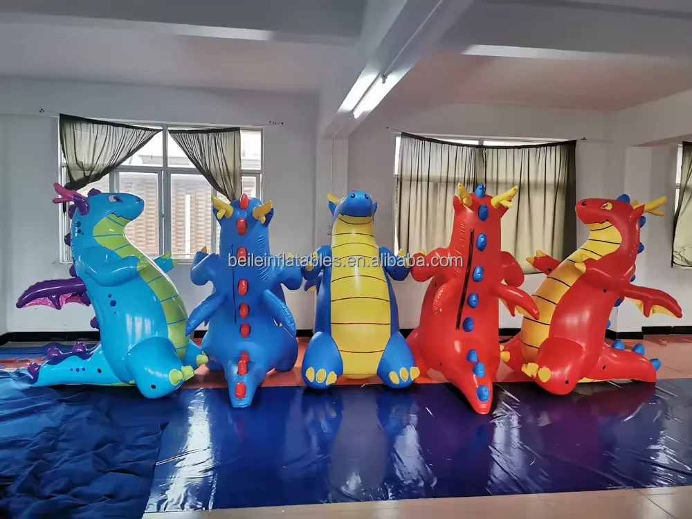 BeiLe Customize Red PVC  Inflatable Dragon Suit for Role Play