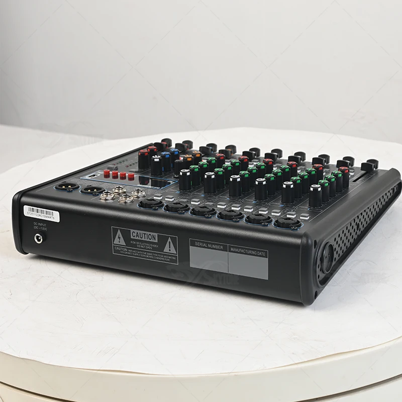 Mixing Console 6-Channel Mini Audio Sound Mixer DJ Controller With DSP ...