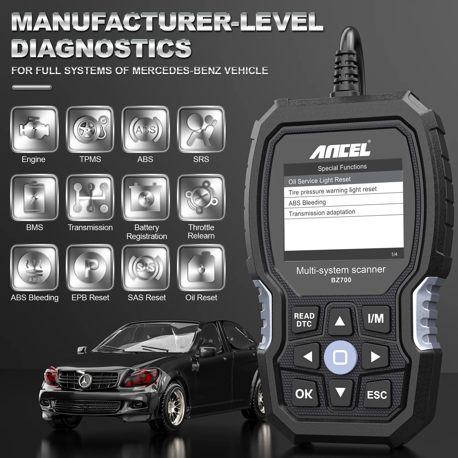 Mercedes Full Diagnostics