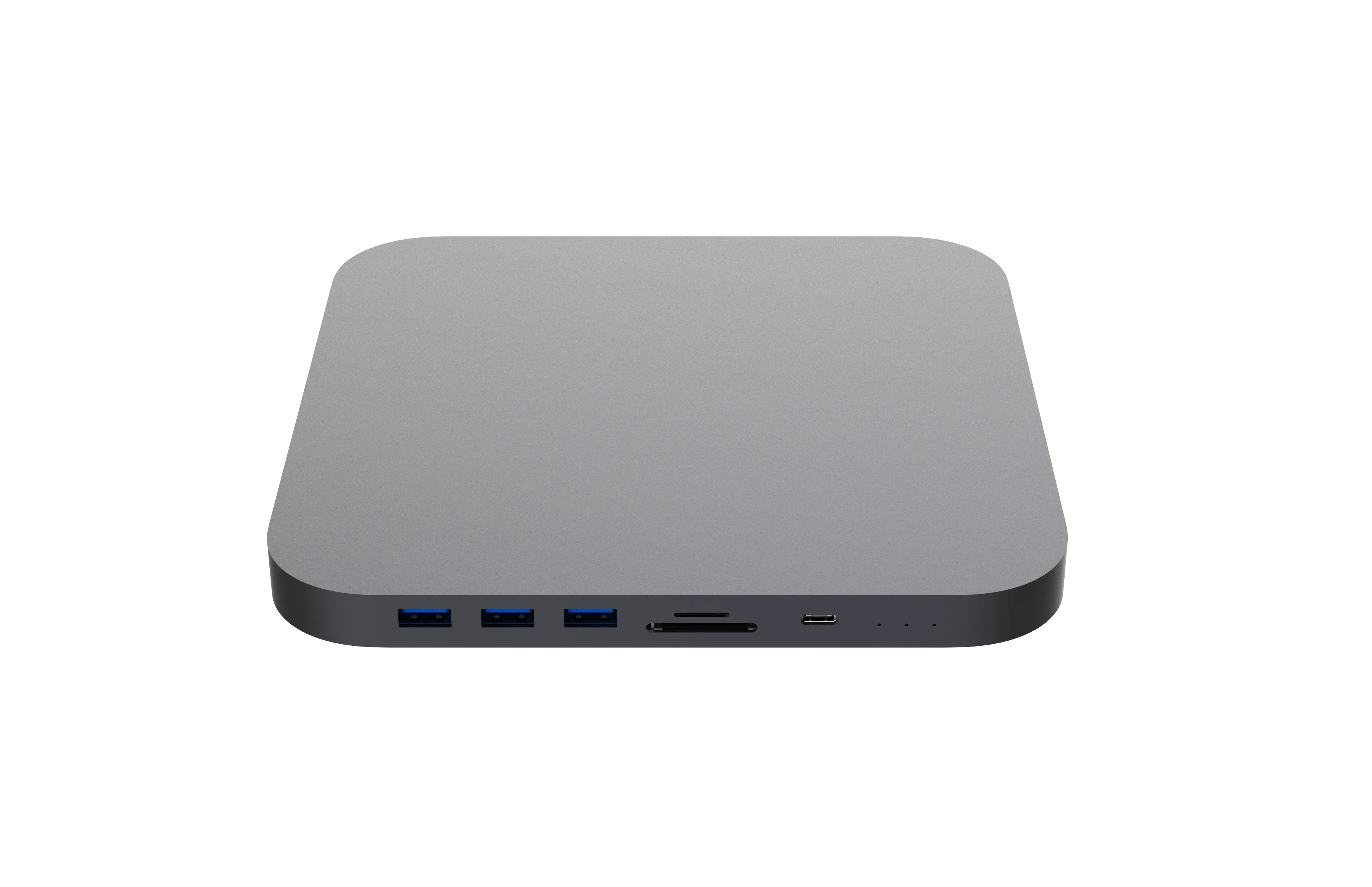 Gray MC25 Pro - Apple Mac Mini M.2 HDD Case & Card Reader