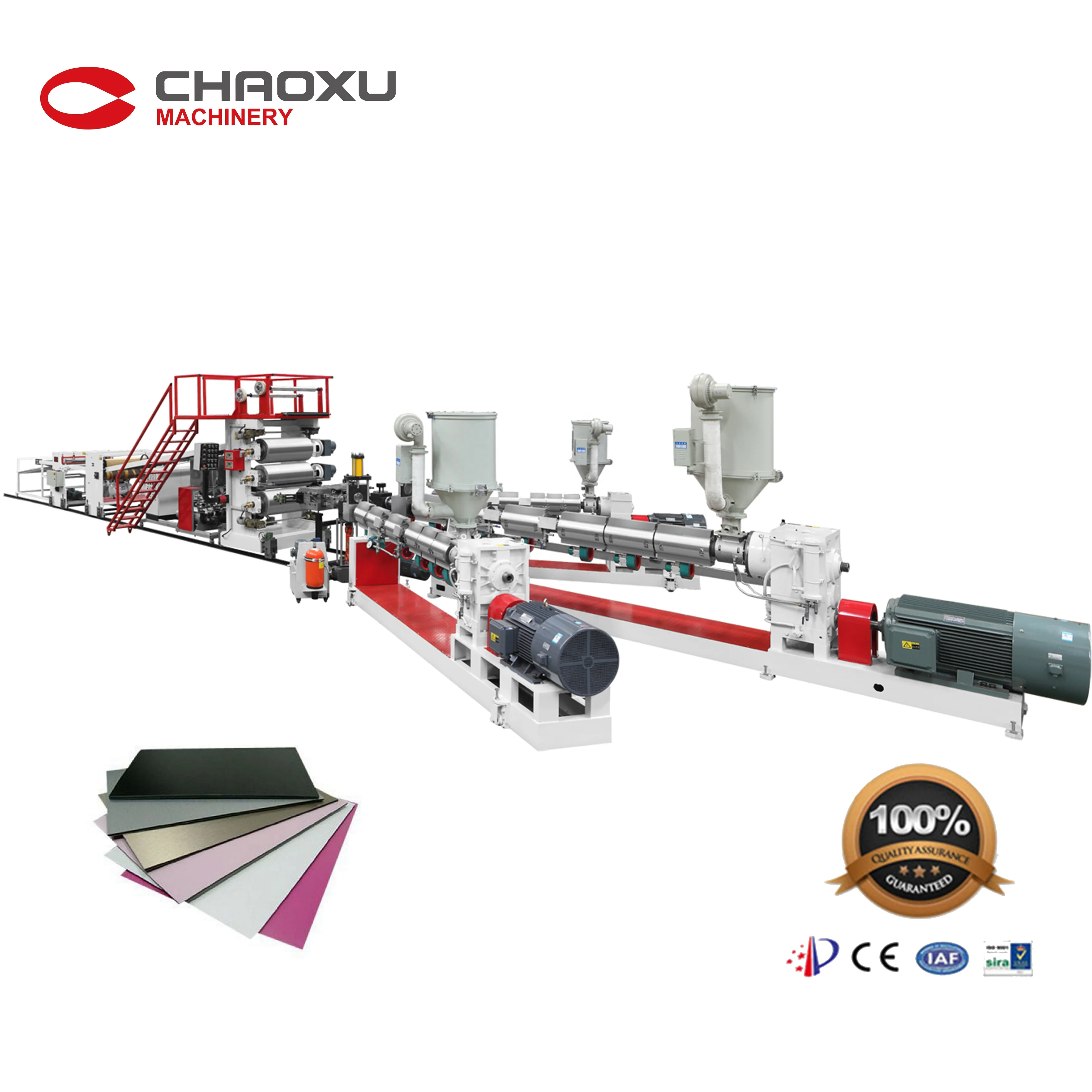 High Quality Polycarbonate Luggage Trolley Beauty Case Extruder Machine