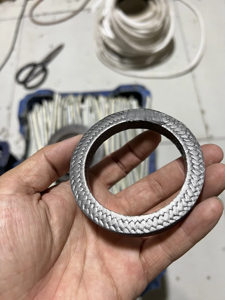 Flexible Graphite Gland Packing Gasket Valve Reinforced Aramid Carbon ...