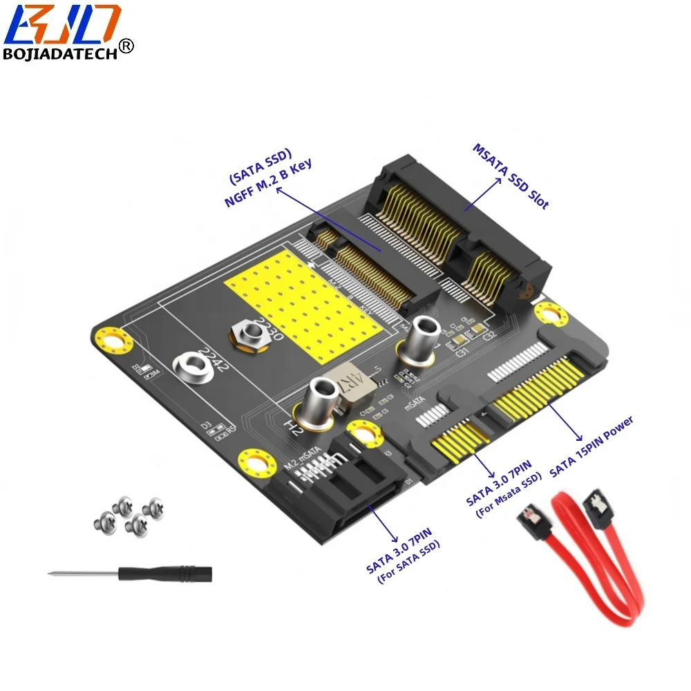Adapter Card Pcie M2 Sata Adapter SATA To MSATA SSD Adapter