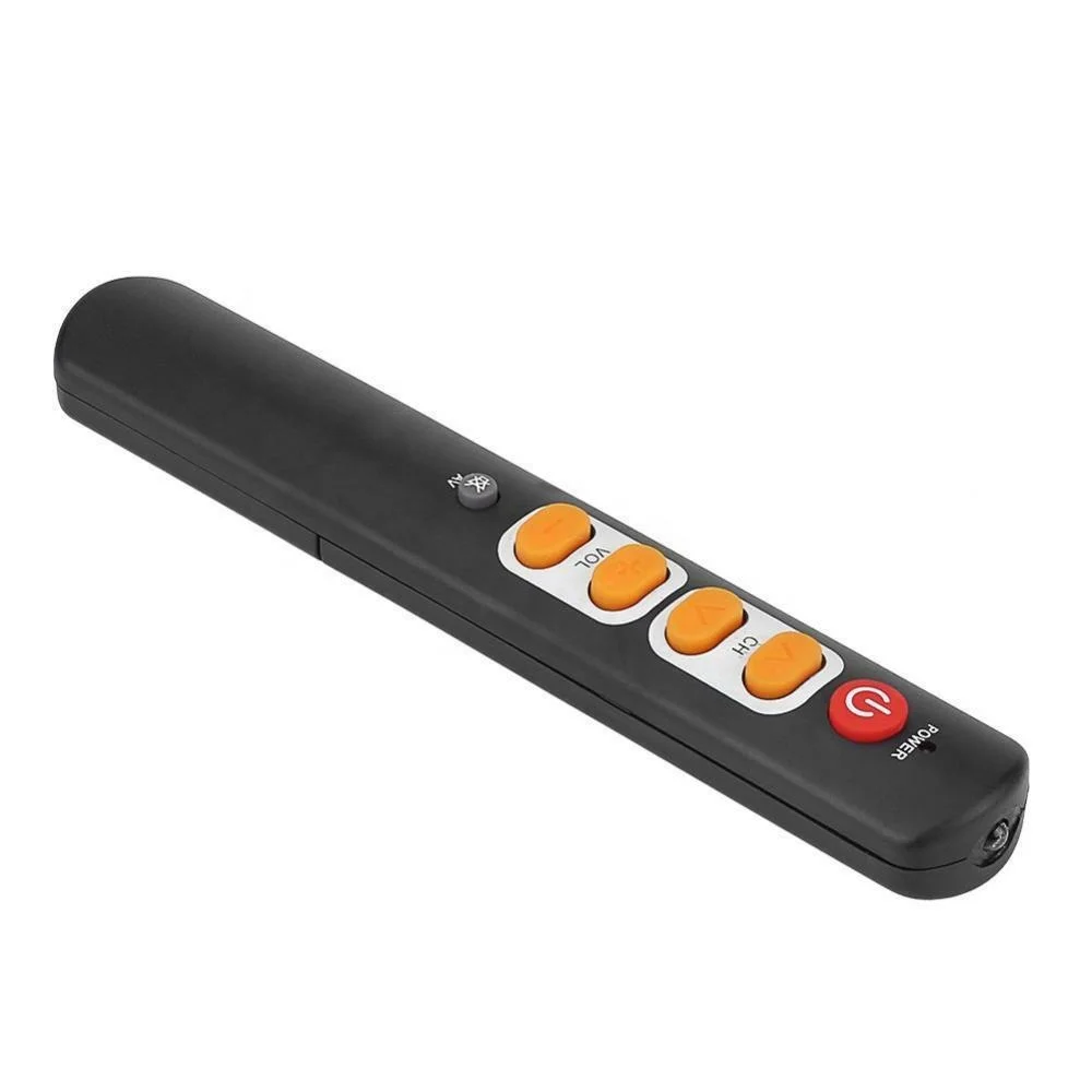 Universal 6 Key Learning Remote Control with Big Button Infrared IR Remote