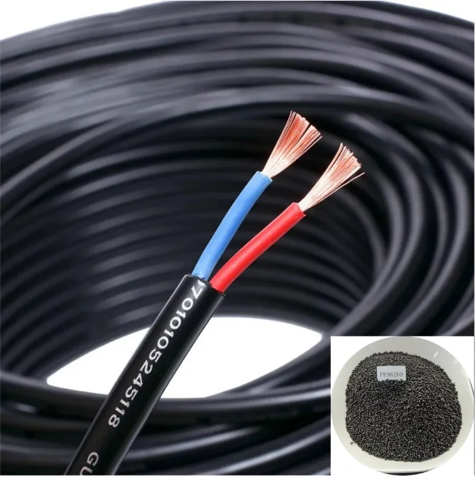 Китайская фабрика поставляющая пластмассовый материал не переработанный высокоструйный полиэтиленовый цветной мастер-пакет/черная