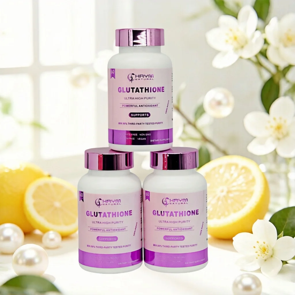 OEM Own Brand High-Quality High-Dose Glutathione Collagen Vitamin C  Whitening Capsules