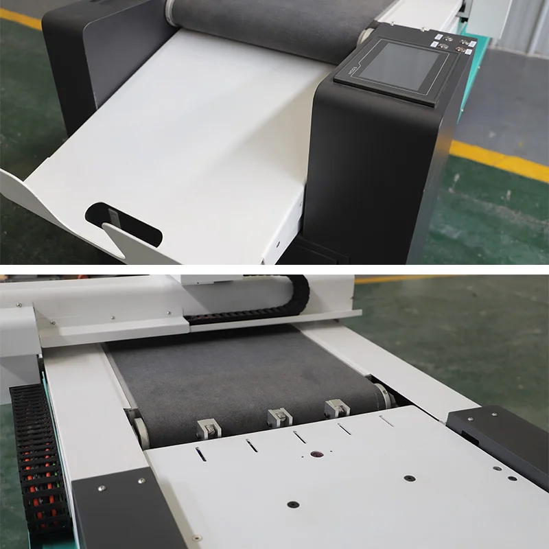 Automatic Feeding 4060 Small Size Cnc Vibrating Knife Cutting Machine for Packaging