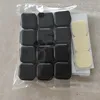 12 black pieces [opp bag]