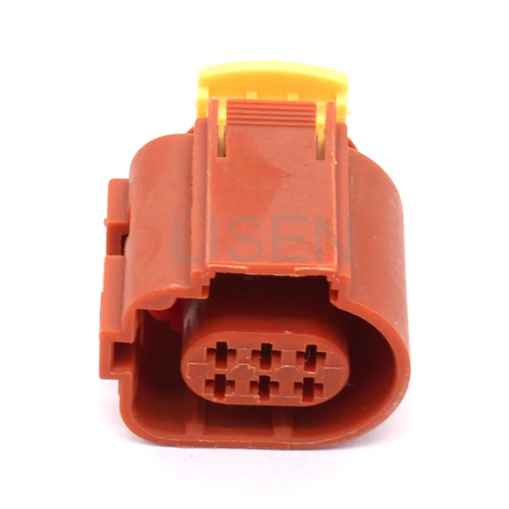 TE 284717-3 Orange Female Tyco AMP 6 Pin Waterproof Connector for