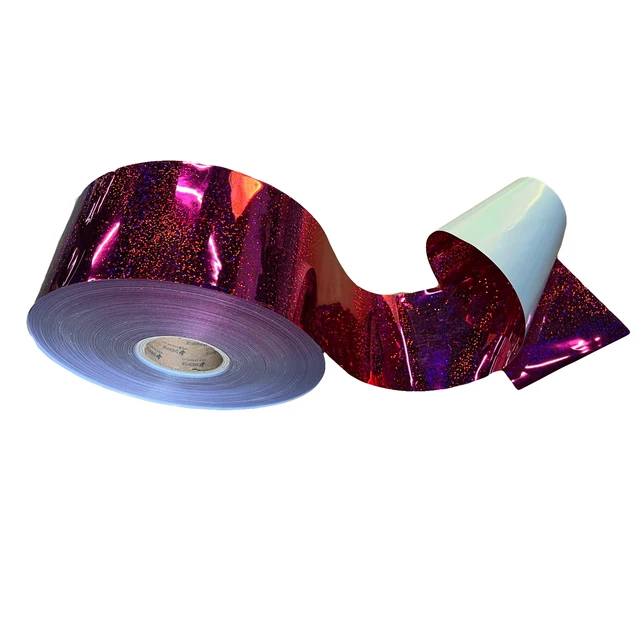 SHENYUE Multi-color Holographic PET Spangle Film Rolls Sequin Reversible Reel