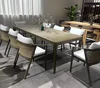 restaurant wooden dining table set