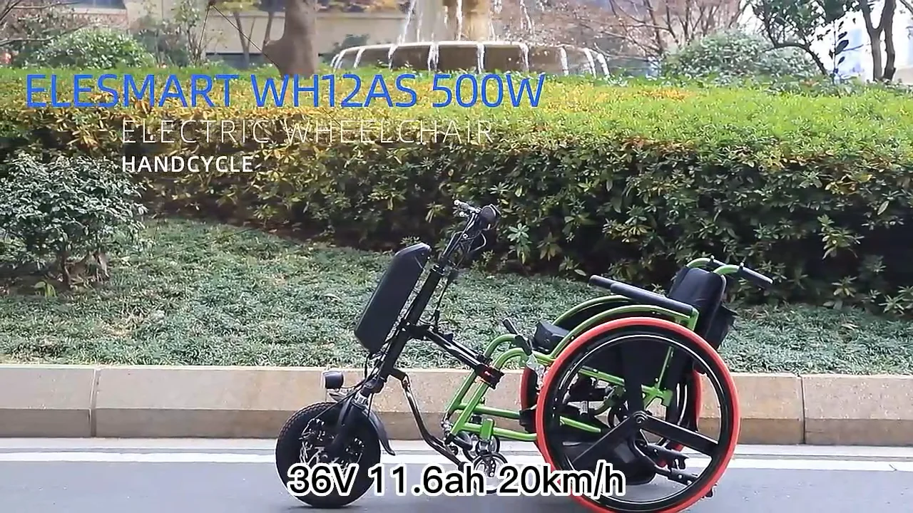 Elesmart New Powerful 36v 500w Electric Wheelchair Attachment Electric Bicycle Motor With Big