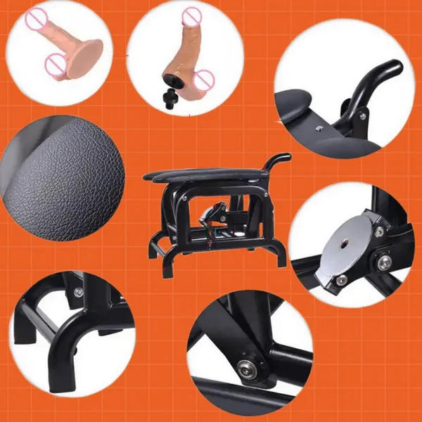 vibrating sex furniture Ultimate Obedience Chair Sex Machine main image 1