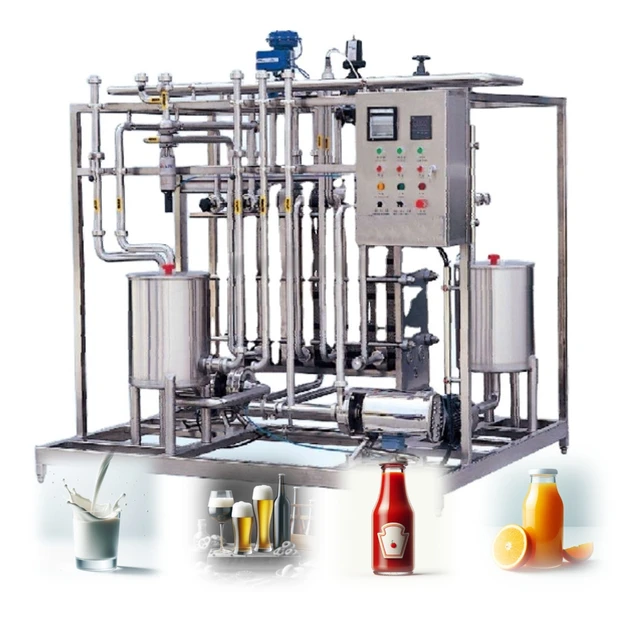 Juice Milk Pasteurizer  Plate Pasteurization Equipment  Dairy UHT sterilizer beer juice ice cream Yoghurt Pasteurization