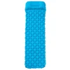 Con almohada (azul lago)