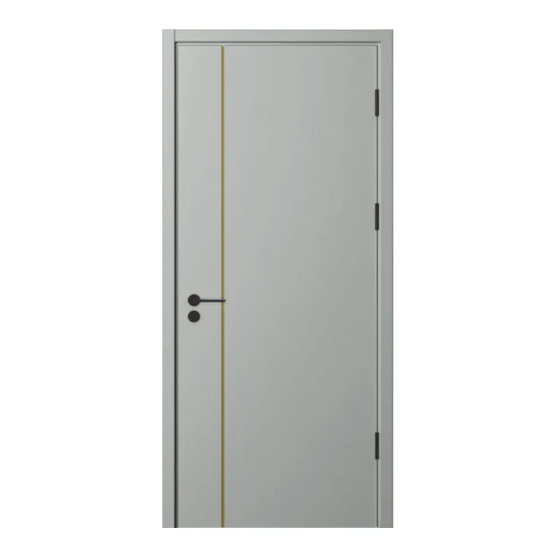 Flush Solid Wood Door Design HDF Veneer Interior Hotel Projects Door Prices