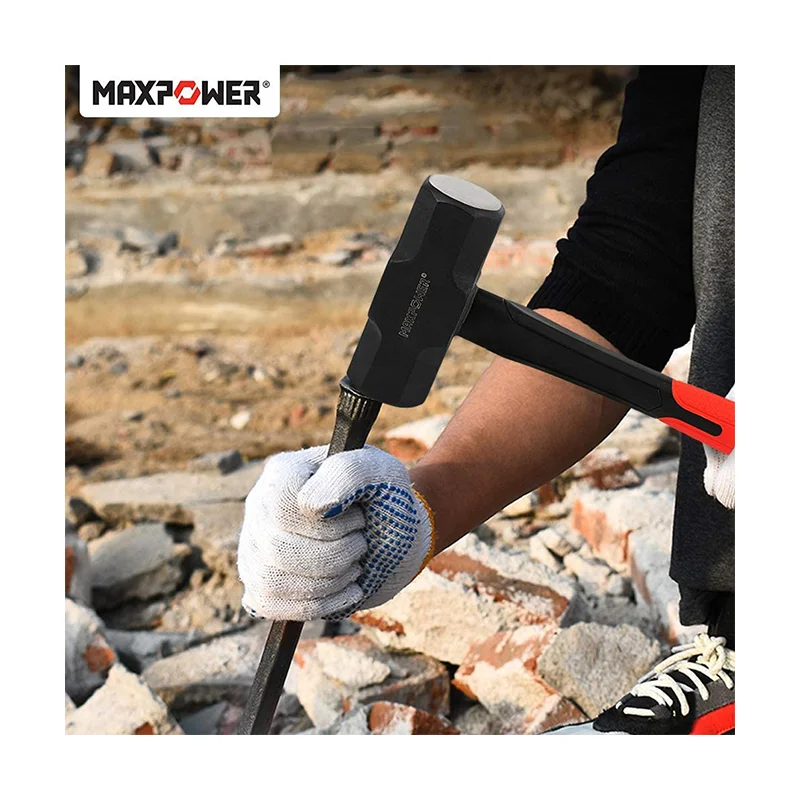 Masse Club 1700g Manche Fibre Verre - Marteau Démolition Professionnel Robuste