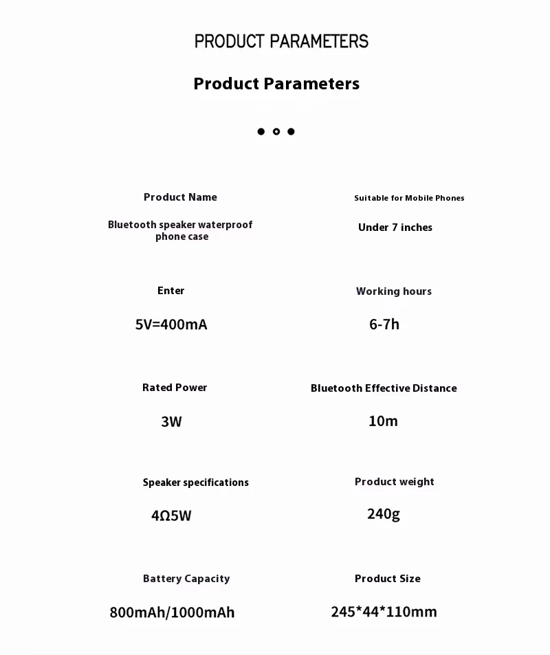 防水手机盒扬声器防雾触摸屏360旋转淋浴厨房游泳通用