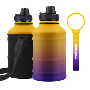 Patent Designing 2.2l Single wall stainless steel Leakproof water bottle