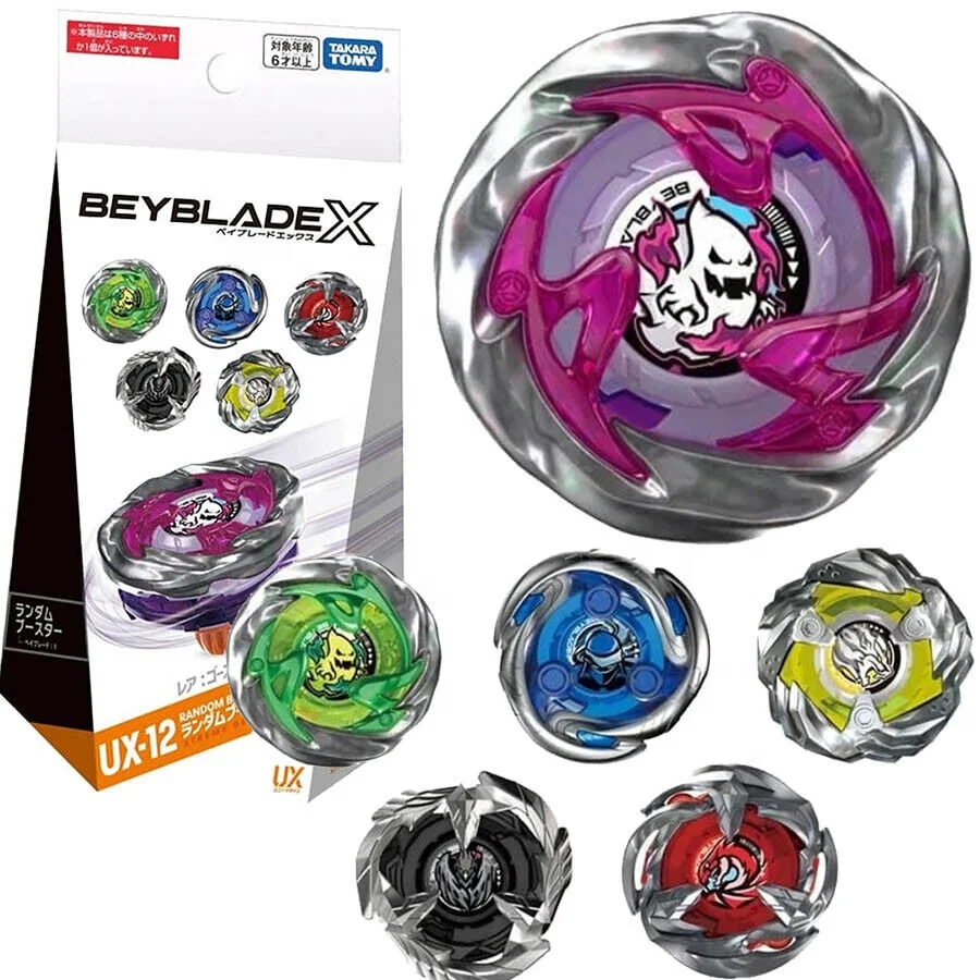 Série BEYBLADE X 2025 Original TAKARA CX05 CX08 Booster Aleatório