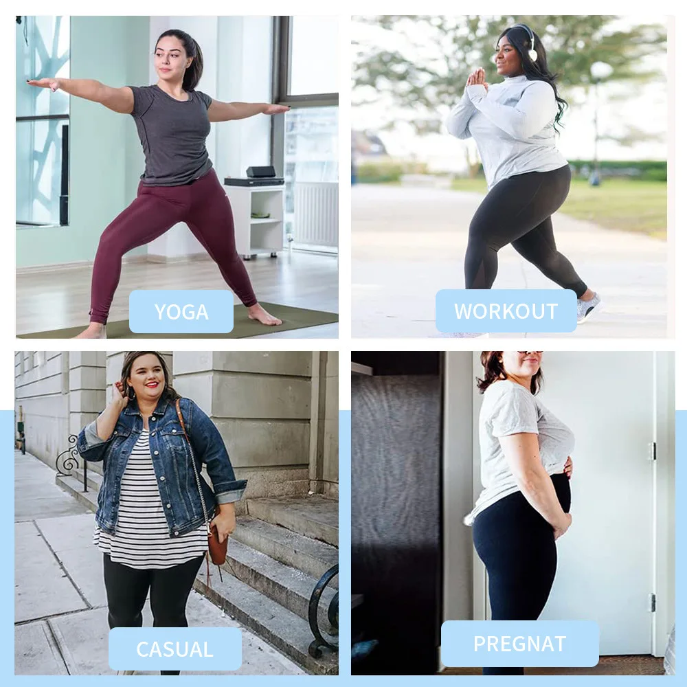 Custom Logo Sportswear Gym Workout Pants Tight Fitness Plus Size High