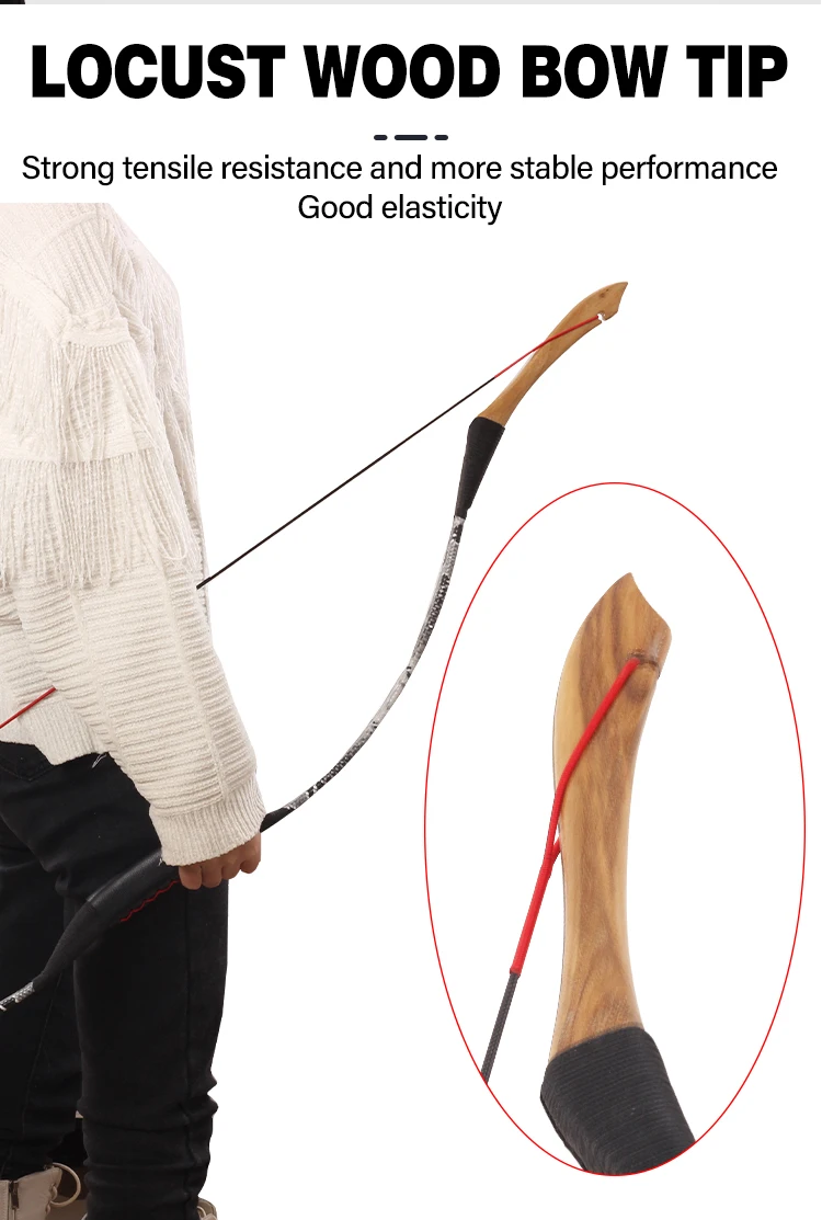 SPG Traditional Bow - Recurve Archery for Left & Right Hand