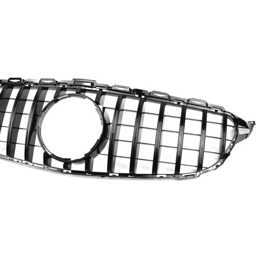 product tiypeor front bumper grille for mercedes benz c class w205 2014   2018  car gtr style black-5