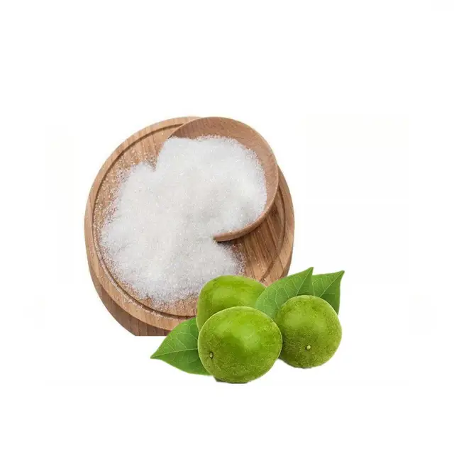 Hot Sale China monk fruit suppliers luo han guo sugar monkfruit sweetener erythritol bulk price