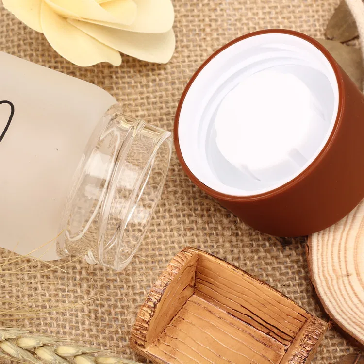 Wholesale Custom Sublimation Blank Frosted Color Drinkware Matte Glass Water Bottle