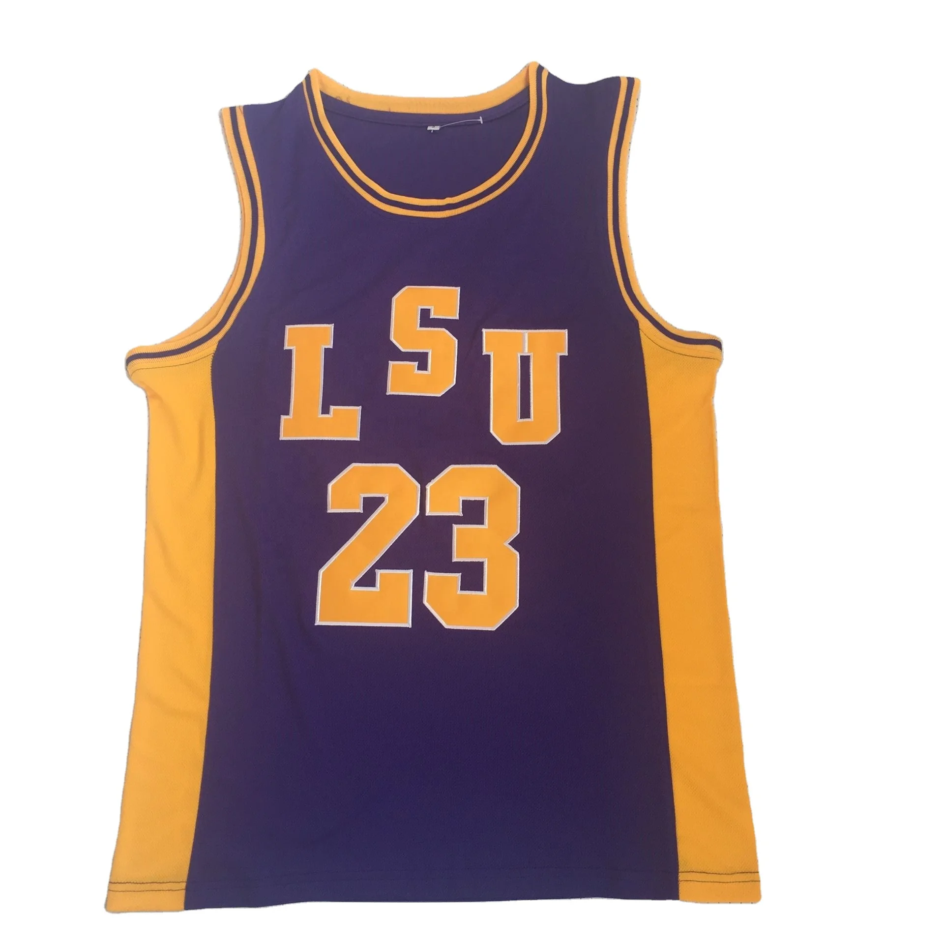 lsu basketball jersey custom