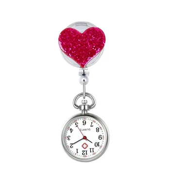 Manufacturer Fob Watch Pocket Breast Brooch Hang Watch Quartz Movement Nursing Watch