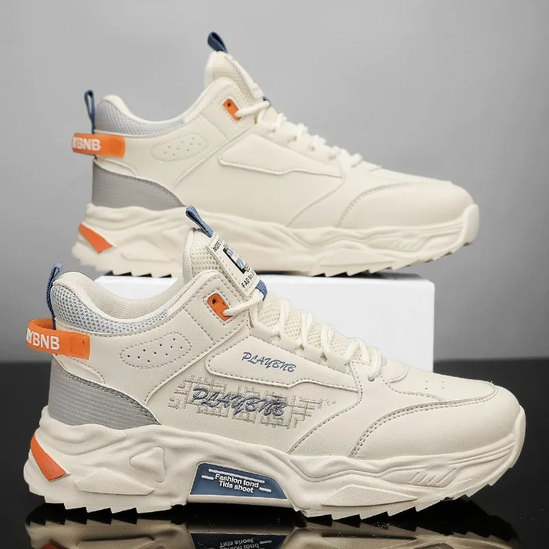 High Top Men's Shoes 2024 Trendy Comfortable Sneakers