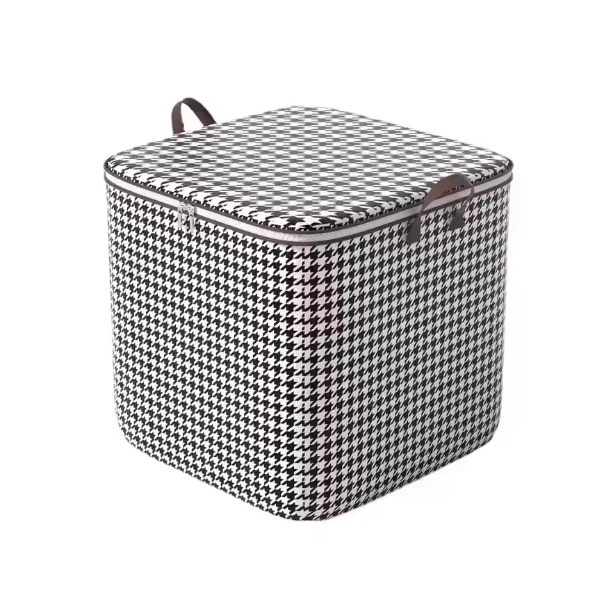 Large Capacity Clear Jeans Underwear Storage Boxes Stackable Clothing Organizers with Lid Eco-Friendly  Folding Storage Bin