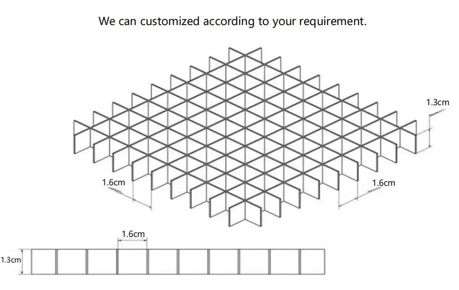 24''x48'' Plastic Egg Crate Grille Sheet Ceiling Vent Grille Buy Egg