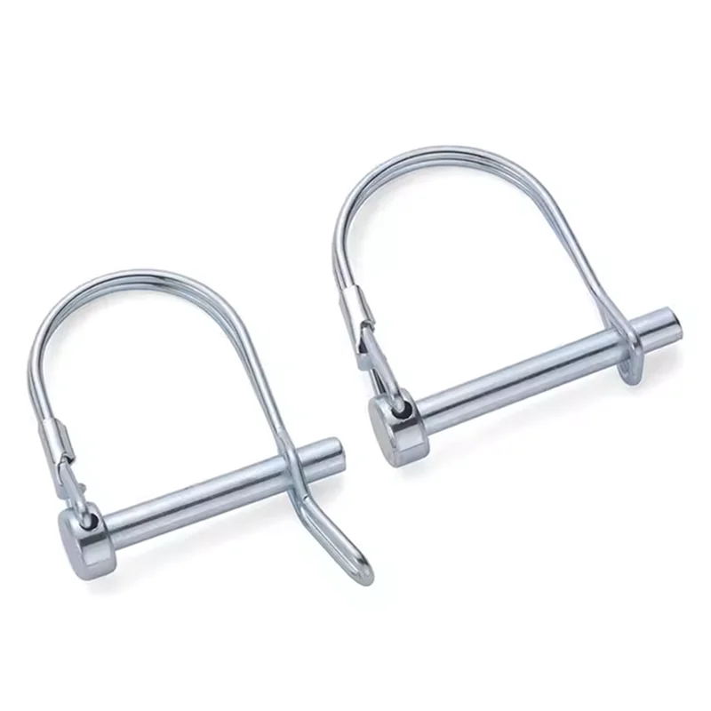 Стопорный штифт с квадратным валом стальной D-образное кольцо безопасная муфта защелка для фермы газона грузовик грузовой автомобиль стопорный