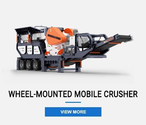 Wheel-mounted crusher