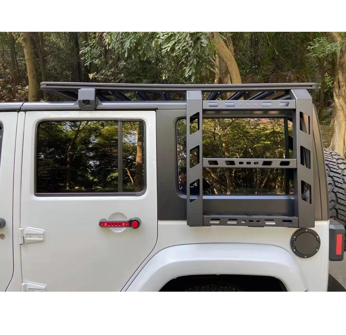 4x4 Aluminum Roof Rack For Jeep Wrangler Jk 07+ Offroad Car Accessories  Black Luggage Carrier - Buy Roof Rack For Jeep Wrangler,Luggage Rack,Accessories  For Jeep Wrangler Product on 