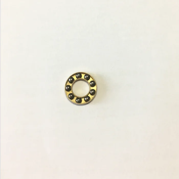 Roulement à Billes De Butée F10-18M Laiton ABEC3 - Lot De 4 Avec Rondelles, Neuf