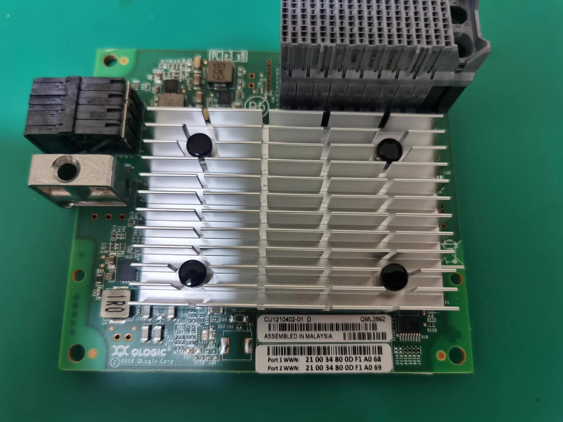 Lenovo ThinkSystem Emulex LPm16002B‑L Mezz 16 Gb Fibre Channel Adapter – PN 7ZT7A00521