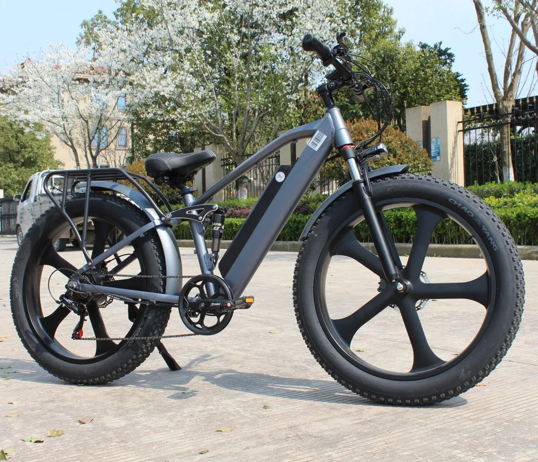 Usa Warehouse Free Shipping Electric Bicycle Full Suspension Ebike 48v