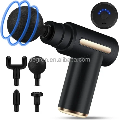 Electric Vibration Massage Machine With 6 Gears Speed Muscle Massage Gun  Deep Tissue Massage Gun for Home Use