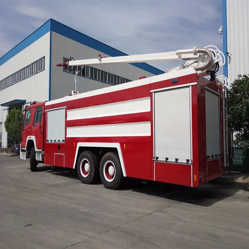 SINOTRUK HOWO 6x4 6x6 аварийно-спасательная 18 м водонапорная башня пожарная машина водяная пена танкер пожарная машина пожарный насос автомобиль