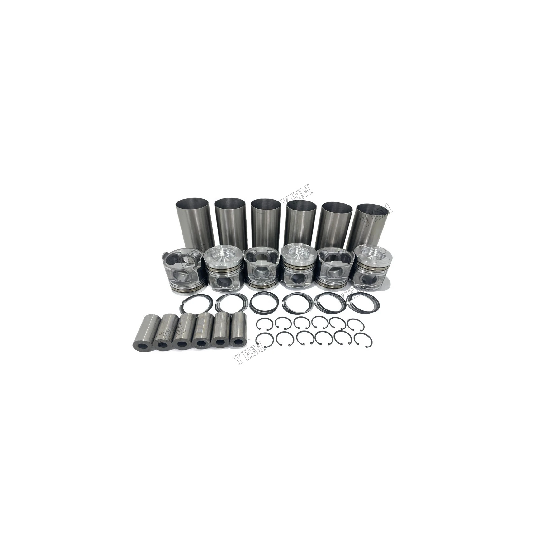 Cylinder Liner Kit Suitable for Isuzu 6WG1 Engine Parts OEM Engine Parts
