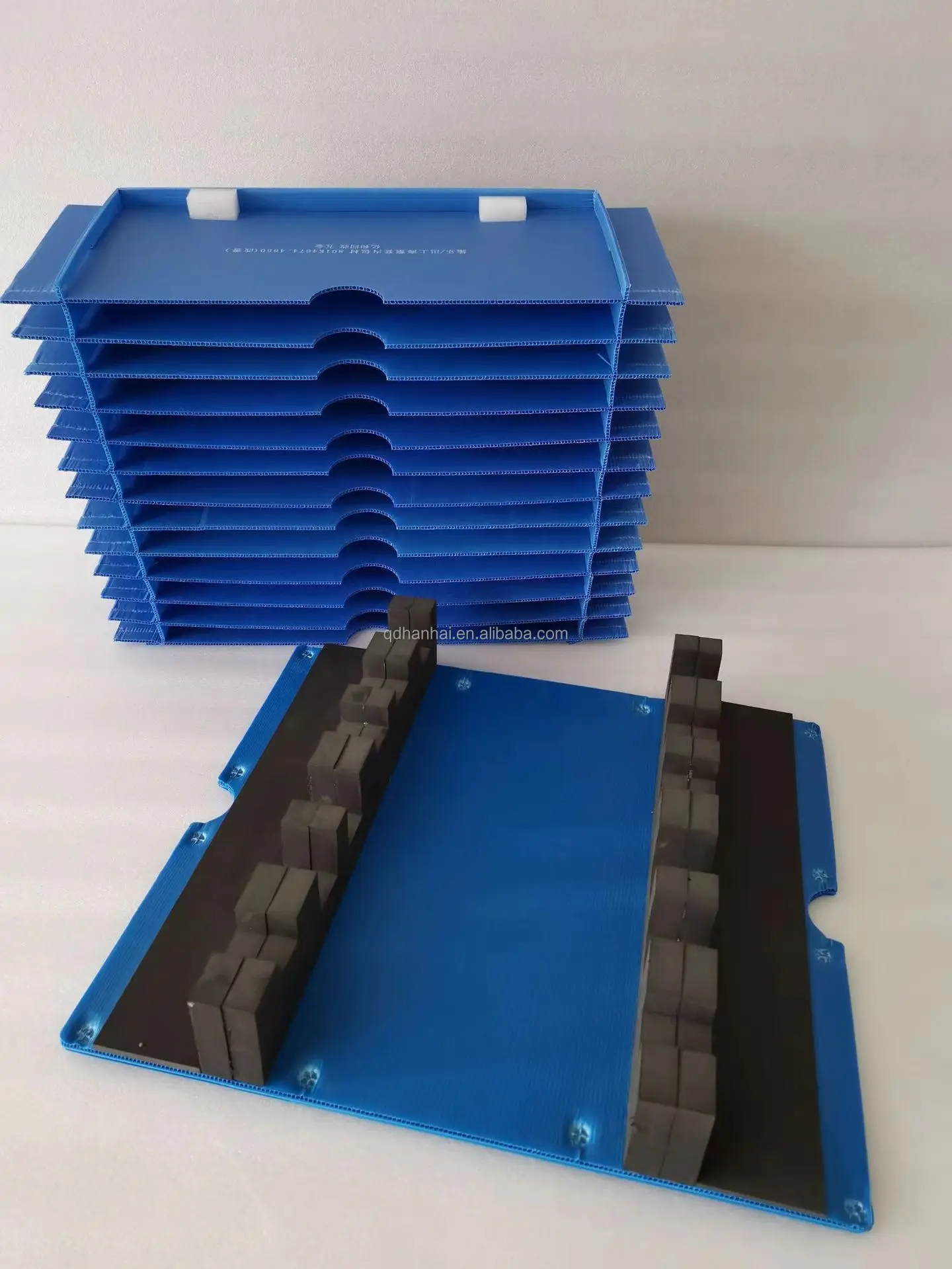 3mm 4mm Packaging Advertising Material Plastic Fluted Polypropylene