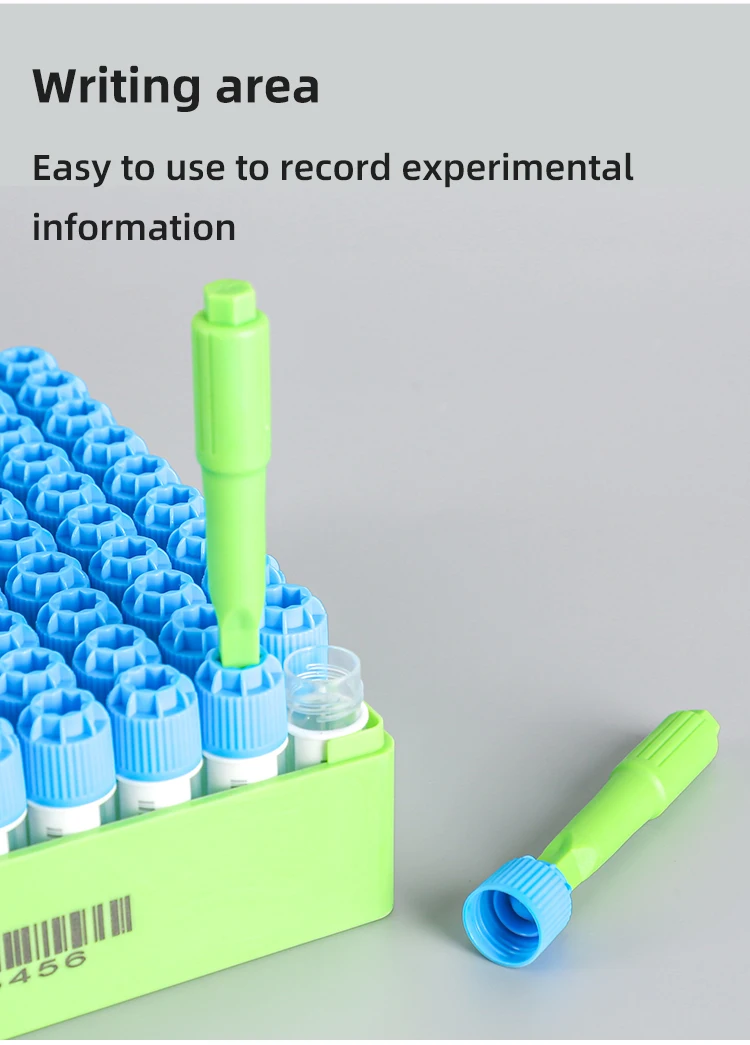 Sorfa Medical Science Lab 2d Barcoded Cryogenic Tubes 1.2ml 1.4ml Sbs ...